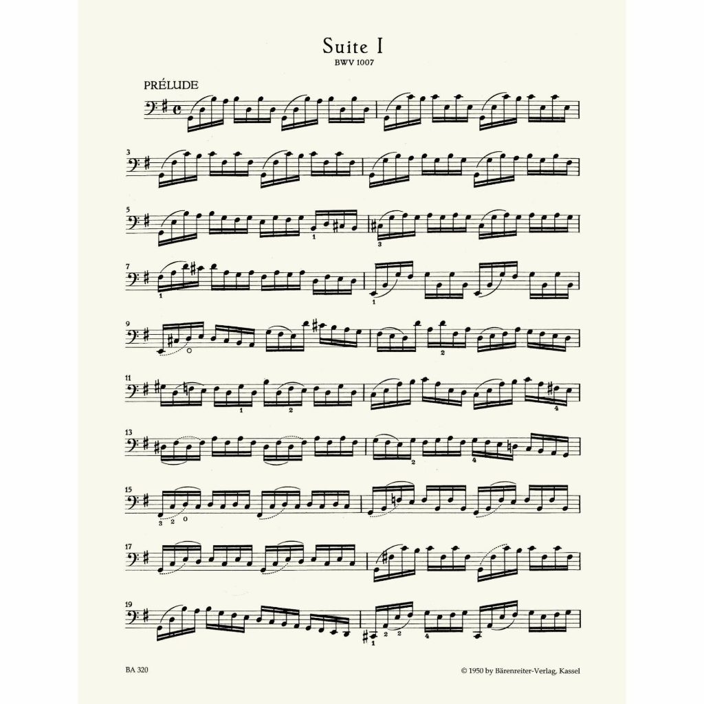 (Cello) Six Suites for Violoncello solo BWV 1007-1012 (BA320) ราคา ถูกที่สุด ดีลบีเคเค แกลเลอรีภาพที่ 3