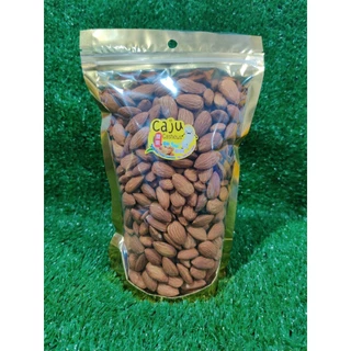 อัลมอนด์ เกรด AAA (Almond USA) คั่วธรรมชาติ กรอบ อร่อย พร้อมทาน ธัญพืชเพื่อสุขภาพ ขนาด 300กรัม