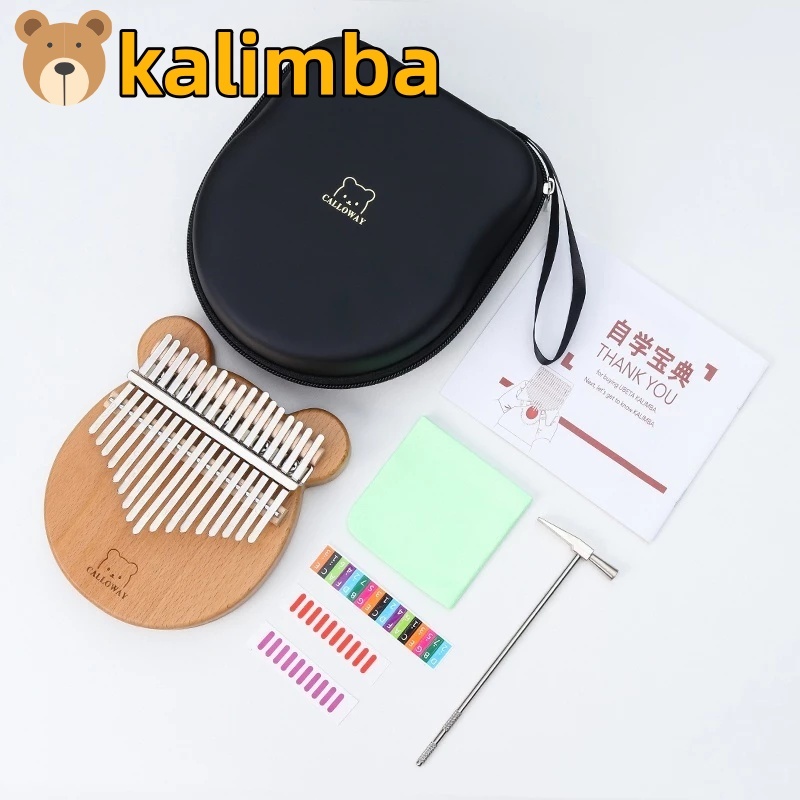( New )17 คีย์ kalimba เครื่องดนตรีเปียโน คาลิมบา thumb piano kalimba