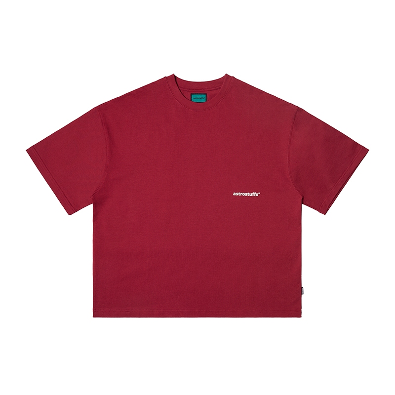 FA24 BOXY LOGO TEE (RED/BEIGE/NAVY/GREEN)