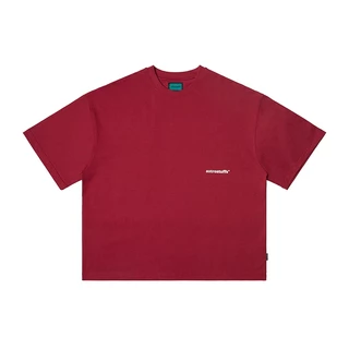 FA24 BOXY LOGO TEE (RED/BEIGE/NAVY/GREEN)