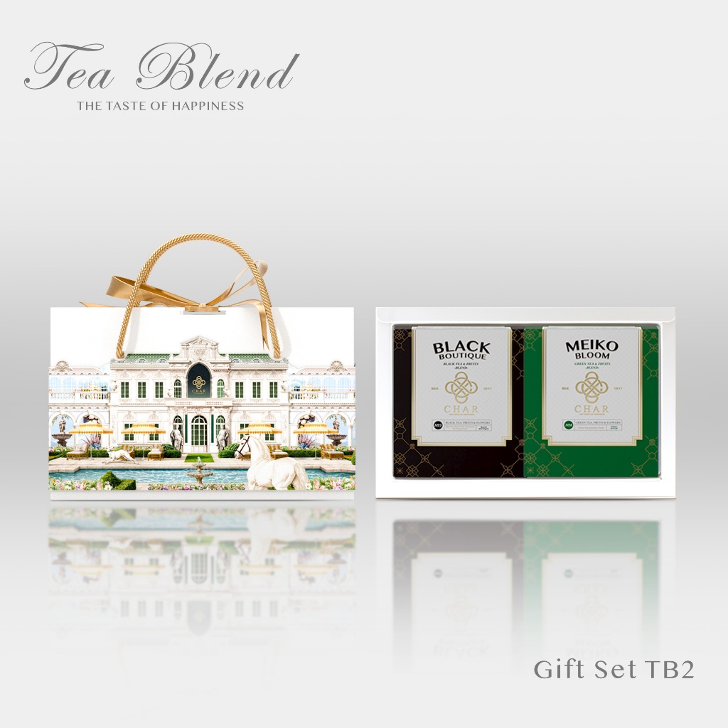 CHAR Premium Box Set TB2 (Tea Blends x2)  | ชุดของขวัญ Gift Set