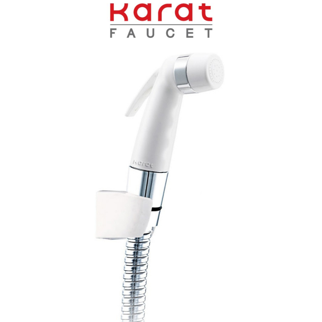 KARAT ชุดสายฉีดชำระ สีขาว No.BW01-11