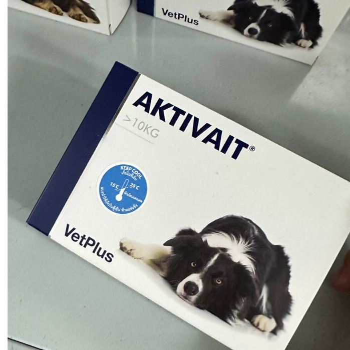 AKTIVAIT Medium & Large Breed อาหารเสริมไขมัน บำรุงสมองและระบบประสาท