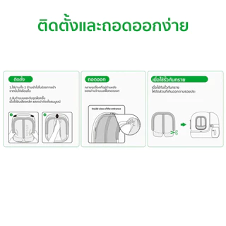 PETKIT Magnetic Dustproof Curtain 2.0 ม่านแม่เหล็กกันฝุ่น สำหรับห้องน้ำแมวรุ่นอัตโนมัติ Max2024/Max 2/Max Pro1/Max Pro2