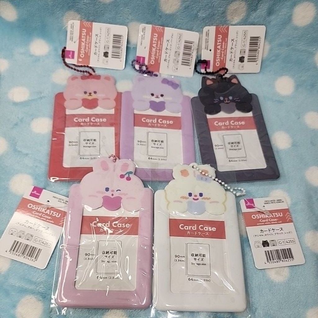 【Oshi Katsu】พวงกุญแจเฟรมการ์ด Daiso