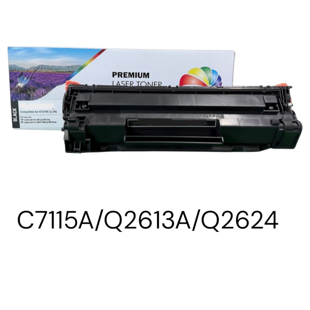 หมึกพิมพ์เทียบเท่า C7115A/Q2613A/Q2624A