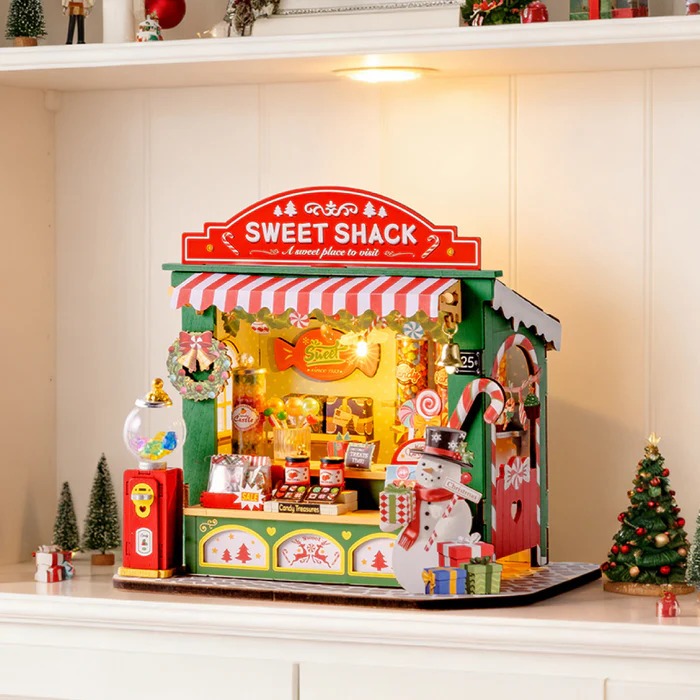 Rolife DIY Miniature House : Christmas Series | ของแต่งบ้าน ของเล่นศิลปะ DIY