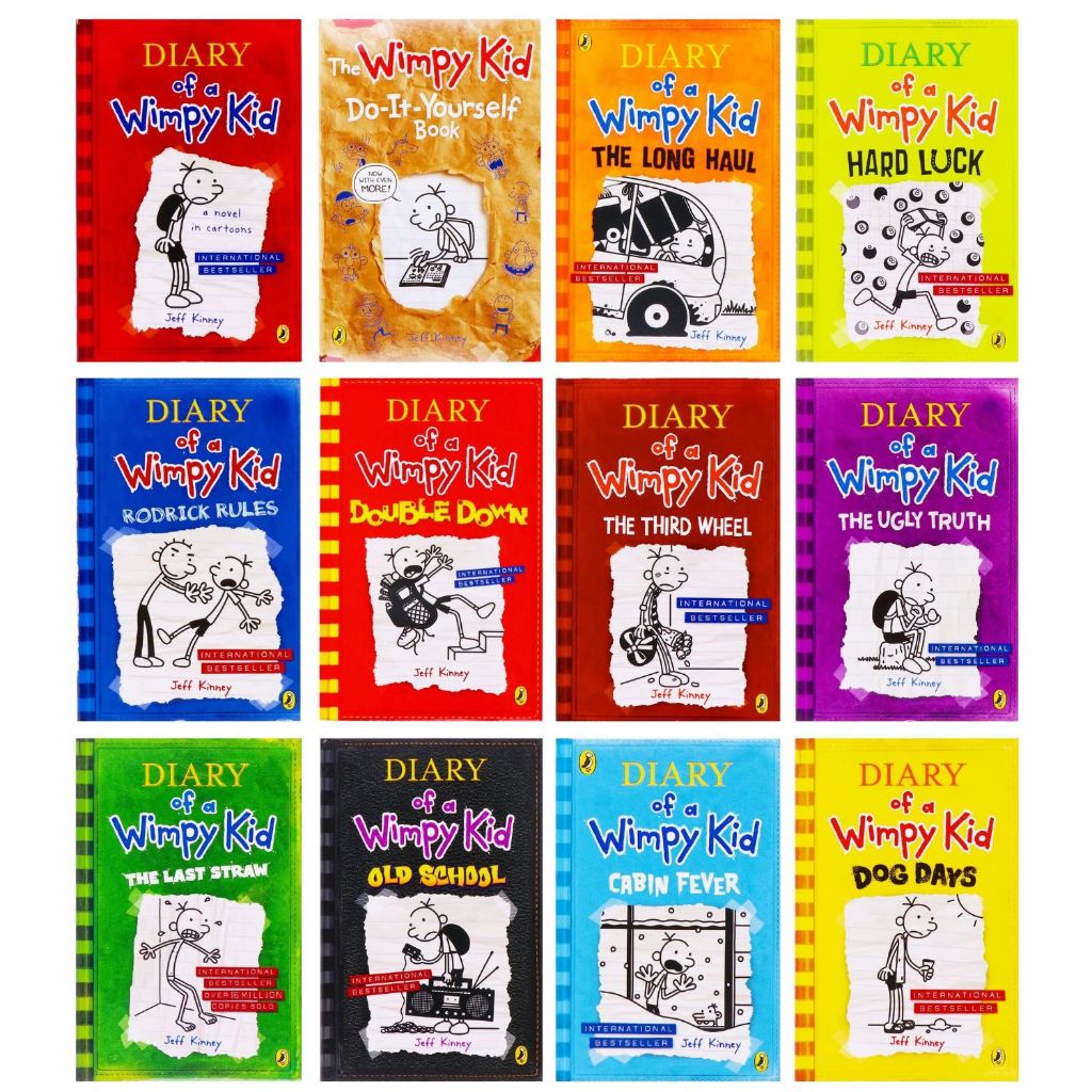 Diary of a Wimpy Kid Boxed Set (24 Books) -- หนังสือการ์ตูนภาษาอังกฤษ รูปที่ 2