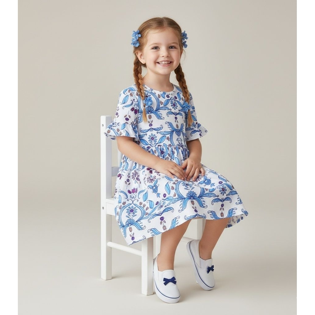 เสื้อผ้าเด็กผู้หญิง  แบรนด์ SHIEN เดรสเด็ก ชุดเด็กน่ารัก ราคาถูกพร้อมส่ง⚡👗