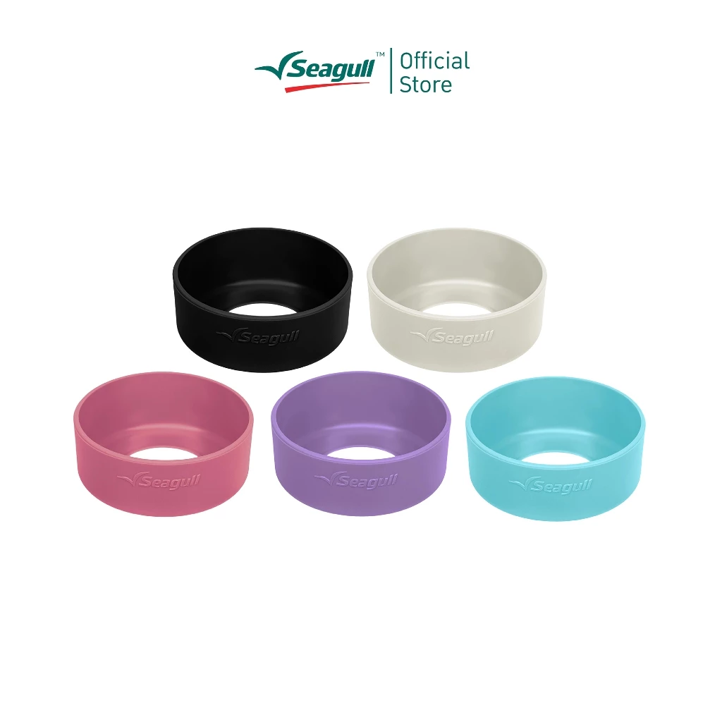 Seagull ยางรองแก้วกันกระแทก ขนาด 7.5 ซม. Bottle Boot มีให้เลือก 5 สี แก้วเก็บความเย็น แก้วน้ำเก็บความเย็น