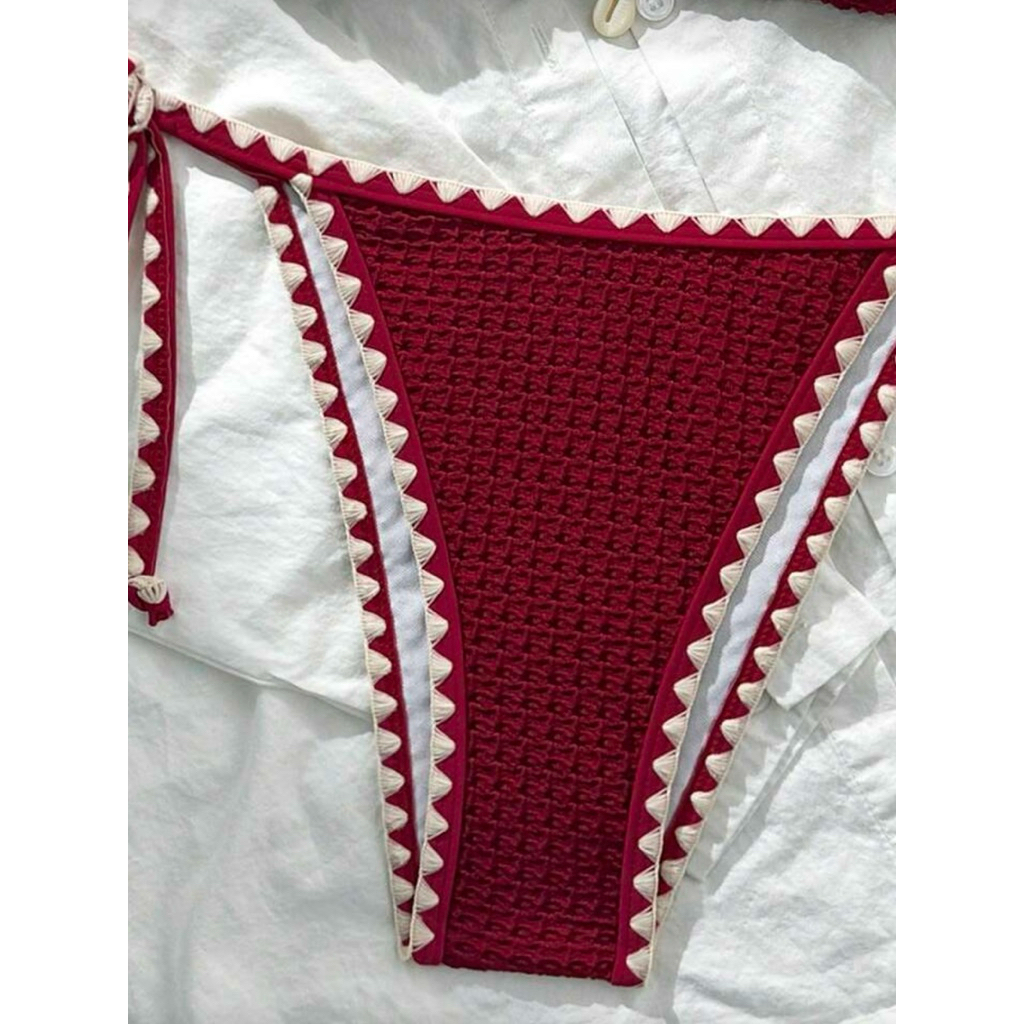 KOBE-9911 🤎 รุ่น Bali Kiss บาหลีคิส 🤎 บิกินี่รุ่นใหม่แซ่บสุดซีซั่น 🇹🇭 พร้อมส่งจากไทย - รูปที่ 3