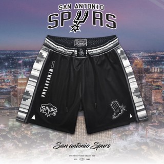 กางเกงบาสขาสั้น Badz San Antonio มีไซส์ใหญ่