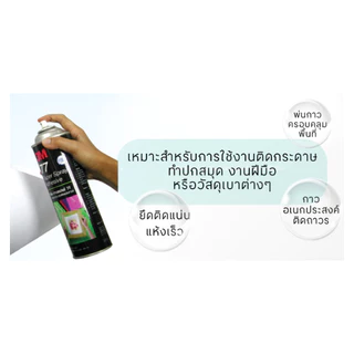 3M กาวสเปรย์แบบถาวร รุ่น 77 ขนาด 16,20 ออนซ์ กาวอเนกประสงค์ ติดแน่นถาวร น้ำยาสีใส