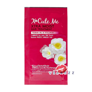 (Live 40%) X Cute Me Xtra เอ็กซ์คิวท์ มี เอ็กซ์ตร้า ลีฟ อิน ครีม / ทรีทเม้นท์ 30mL ช่วยฟื้นฟูผมเสีย กลิ่นหอมติดทนนาน