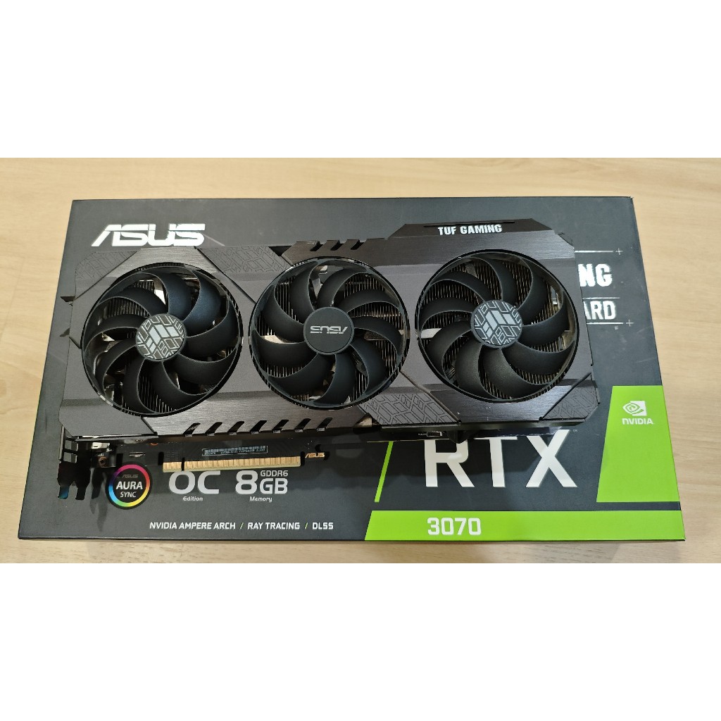Asus TUF Gaming GeForce RTX™ 3070 การ์ดจอมือ 2 สภาพดี