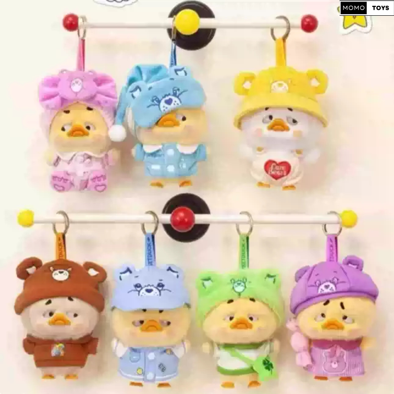 🔴จุ่มเดี่ยว🔴🔥โค้ดแฟชั่นลด30%🔥พรี7-10วัน🔥Upsetduck ของแท้ Upsetduck V5 Be Rainbow Duck พวงกุญแจ