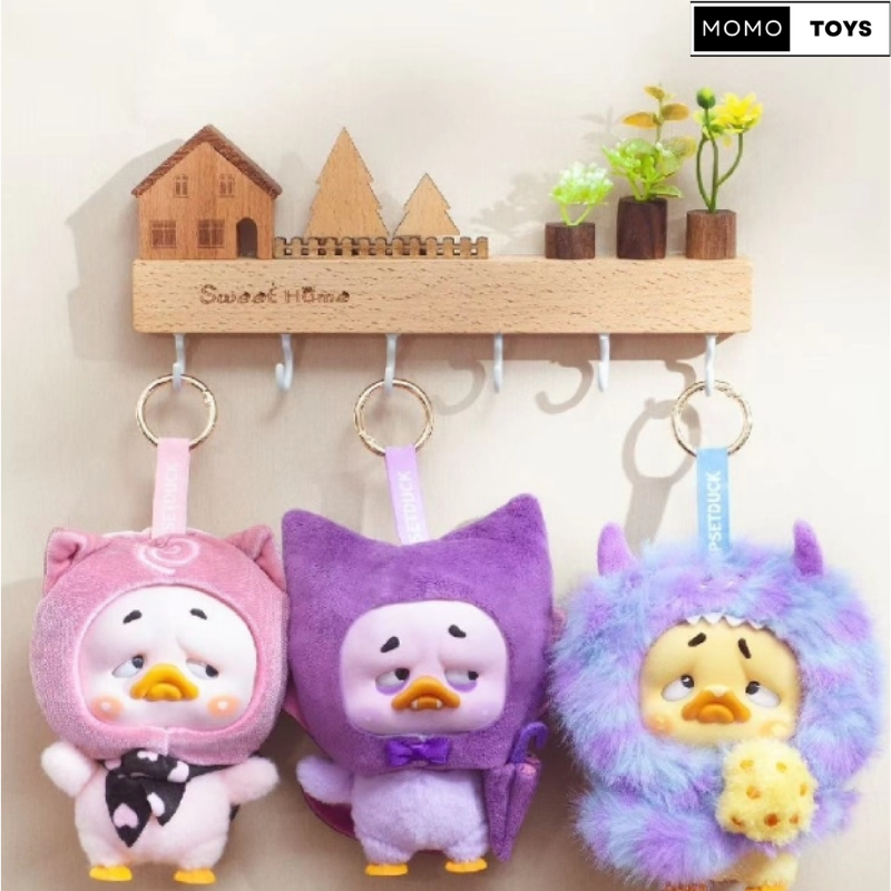 🔴จุ่มเดี่ยว🔴🔥โค้ดแฟชั่นลด30%🔥พรี7-10วัน🔥Upsetduck ของแท้ Upsetduck V8 COLORFUL PLAYERDUCK  พวงกุญแจ