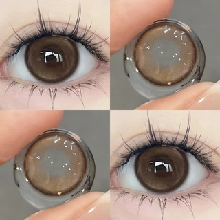 MillCreek【Honeycomb Milk Tea】14.2mm Contact lens รูปแบบสำหรับการใช้งานประจำวัน สวมใส่ 1 years