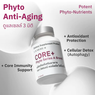 LIVMORE Phyto Series A+B | เซ็ตคู่กู้เซลล์เสื่อม (Autophagy) | ปรับฮอร์โมน ย้อนวัยระดับ DNA|ปรับสมดุลระบบเผา