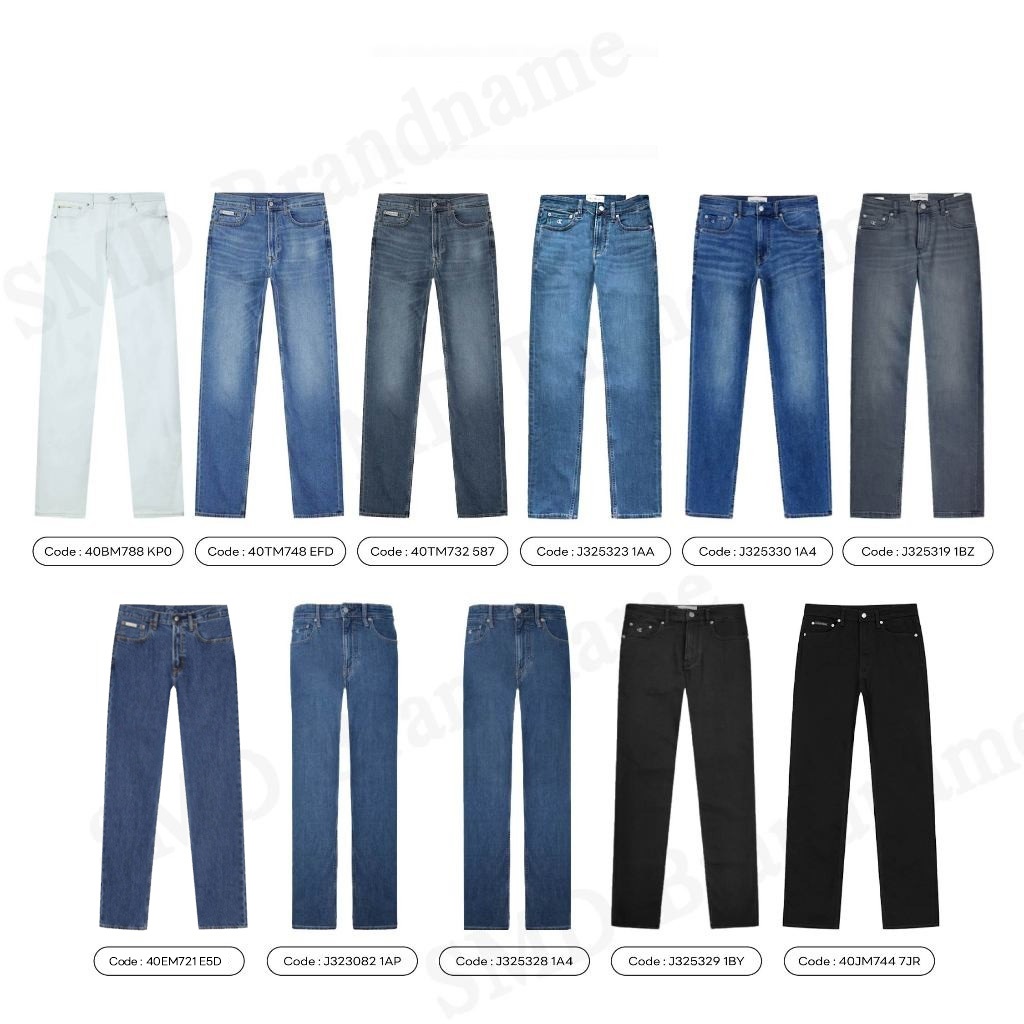 Calvin Klein Jeans กางเกงยีนส์ สำหรับผู้ชาย สินค้าจากชอป สินค้าแท้ 100%