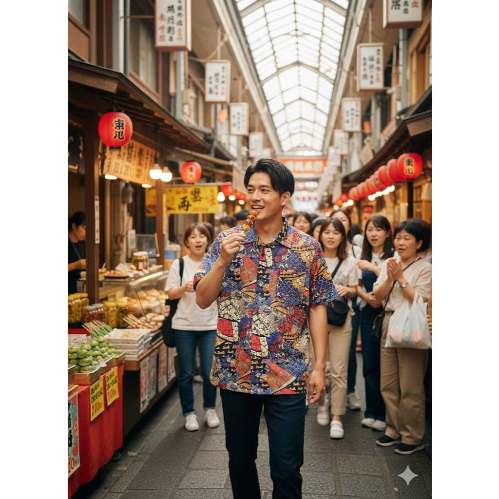 เสื้อฮาวายผู้ชาย สไตล์ลำลอง