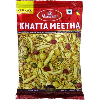 Haldiram  Khatta Meetha Sweet and Salty snacks 200g