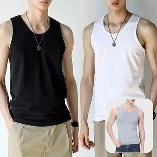 เสื้อกล้ามผู้ชาย_เทรนด์แฟชั่นสำหรับผู้ชายกีฬาและออกกำลังกายเสื้อกล้ามสายเดี่ยว