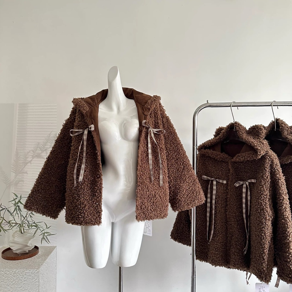 🧸 Preorder Now — Choco Teddy Jacket 🍫