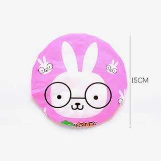 หมวกคลุมผมอาบน้ํา มีให้เลือก ลาย กันน้ำ การ์ตูน น่ารัก มีให้เลือก shower cap