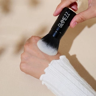 GLAMEZZ แปรงคาบูกิ ปัดแก้ม ปัดแป้ง รุ่นมีฝาปิด (ของแท้) **พร้อมส่ง** แปรงปัดแก้มขนนุ่มฟู แปรงปัดแก้มแต่งหน้า