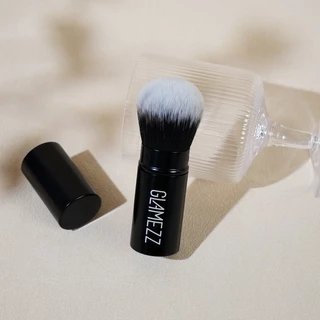 GLAMEZZ แปรงคาบูกิ ปัดแก้ม ปัดแป้ง รุ่นมีฝาปิด (ของแท้) **พร้อมส่ง** แปรงปัดแก้มขนนุ่มฟู แปรงปัดแก้มแต่งหน้า