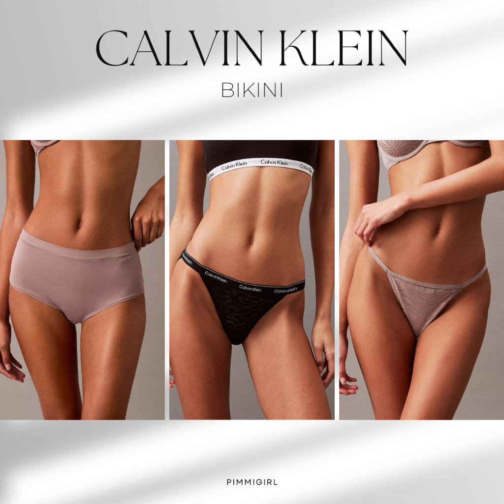 Calvin Klein Bikini ชุดชั้นในผู้หญิง กางเกงชั้นใน ของแท้ พร้อมส่ง 🇺🇸