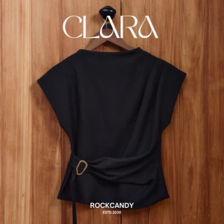 Clara top เสื้อคอปีนไหล่ล้ำ ✨🤍🫶🏻