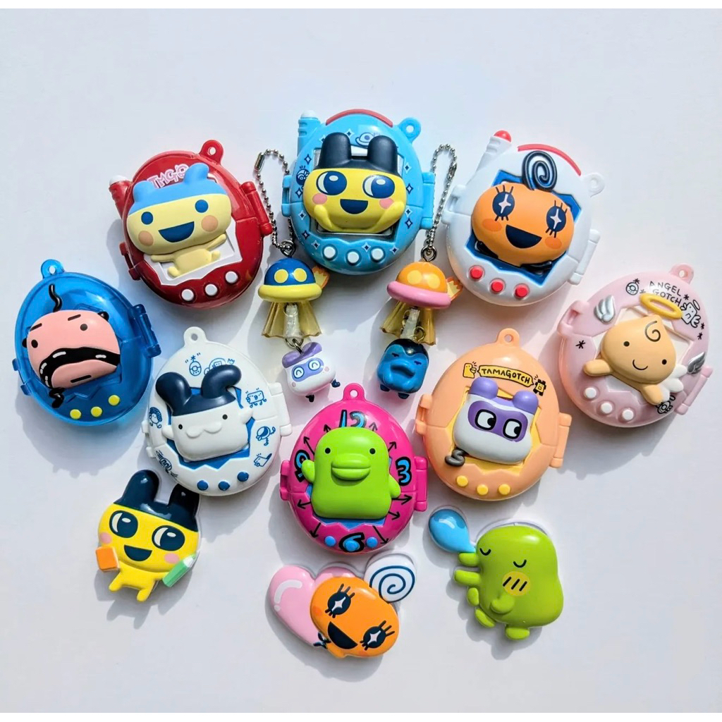 🌟เติมสต็อกเพิ่ม❗️Tamagotchi たまごっち(พร้อมส่ง🇹🇭) พวงกุญแจ ใส่ของได้ กาชาปอง แรร์ไอเทม #ทามาก็อตจิ #tamagotchi #พวงกุญแจ