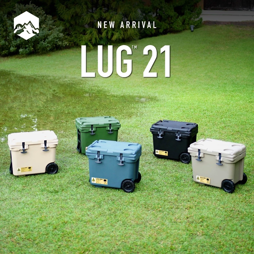 Everest LUG™ 21 กระติกมีล้อและหูลาก 21ลิตร เก็บความเย็นได้ 24-36 ชม. มี 5 สี