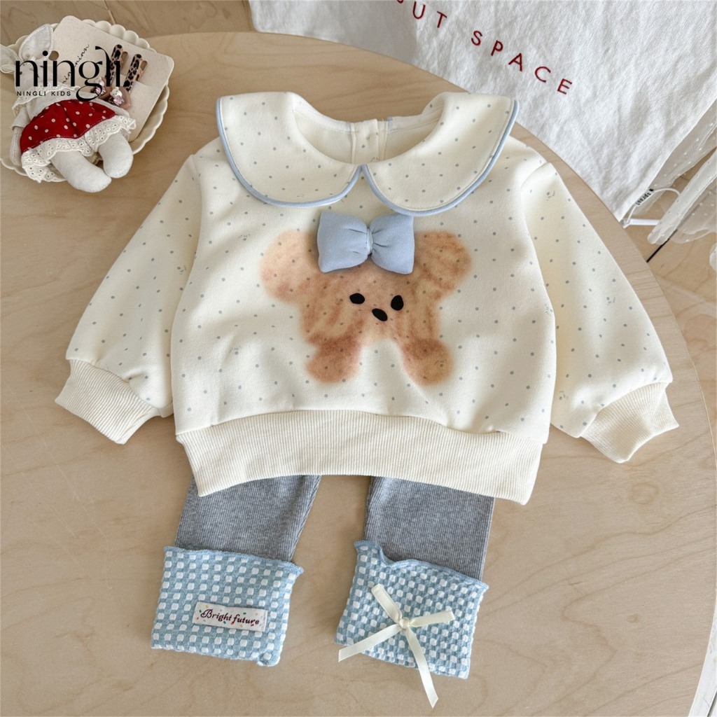 พร้อมส่ง ฬ10 6872 ด็อกกี้โบว์