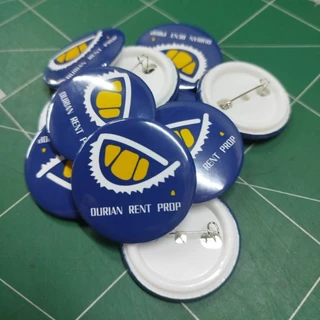 เข็มกลัด ทำเข็มกลัด ใส่รูป โลโก้ Badge Pin ไม่มีขั้นต่ำ! พิมพ์ลายเต็มวง