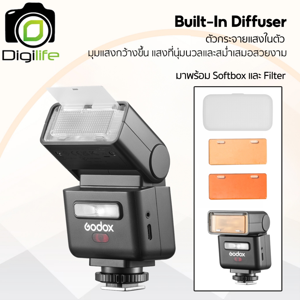 Godox Flash iT32 & X5 - TTL HSS iFlash, Pocket Flash Lithium Battery (Leica, MA02 ) / Digilife Thailand รูปที่ 3