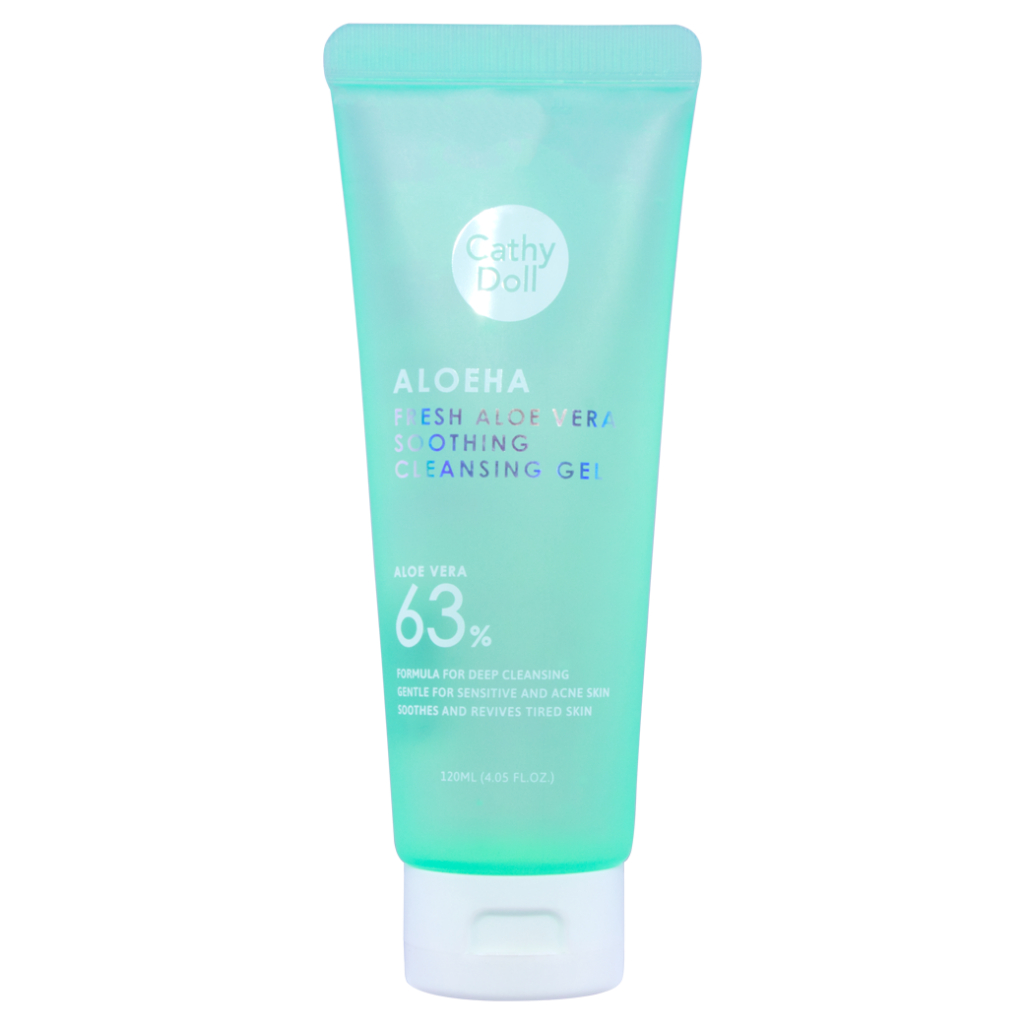 Cathy Doll เฟรชอโลเวร่าซูทติ้งคลีนซิ่งเจล 120ml Aloe Ha