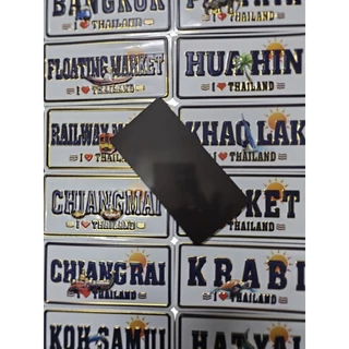 JGแม่เหล็กติดตู้เย็นลายเมืองไทย (Metal Magnet Thailand)ของที่ระลึกสุดน่ารัก