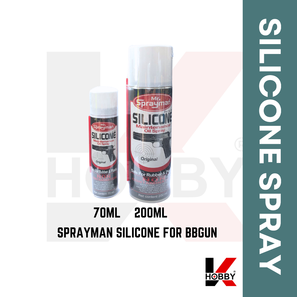 ซิลิโคนสเปย์ Mr.SPRAYMAN 80ml 200ml ถนอมชิ้นส่วนพลาสติก