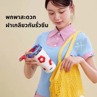🥤 RANO แก้วสแตนเลส 316 เคลือบเซรามิก ขนาด 420 ml เก็บความร้อน-เย็นได้ยาวนาน ด้วยระบบสูญญากาศ 2 ชั้น