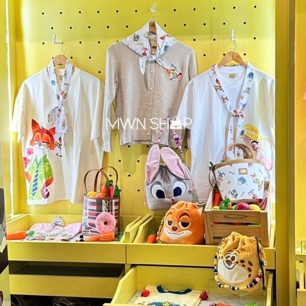 Kloset zootopia กระเป๋า Disney มีโค้ดลด30% เสื้อผ้า etc พร้อมถุงกระดาษ ของแท้จากชอป