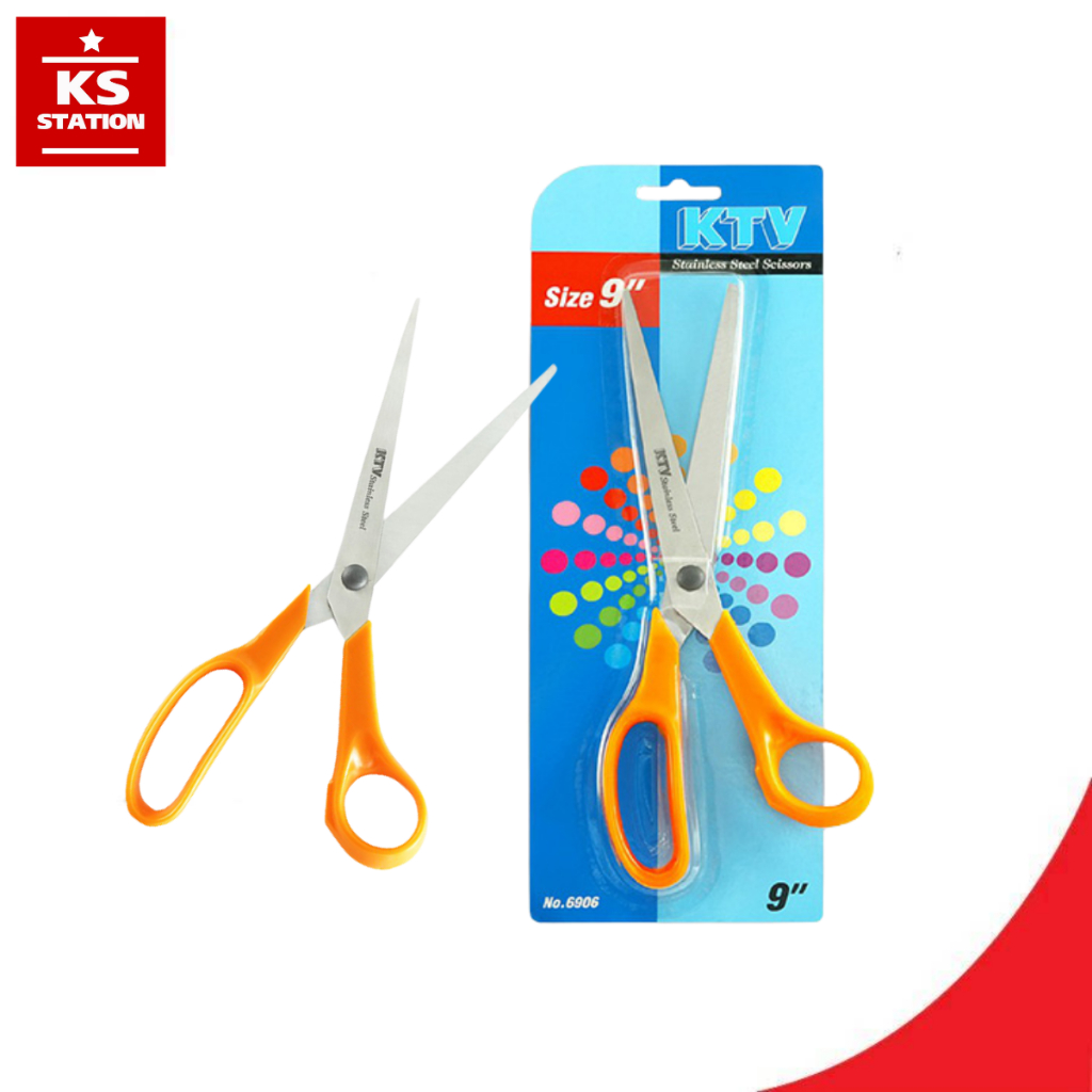 กรรไกร KTV Stainless Steel ขนาด 9 นิ้ว