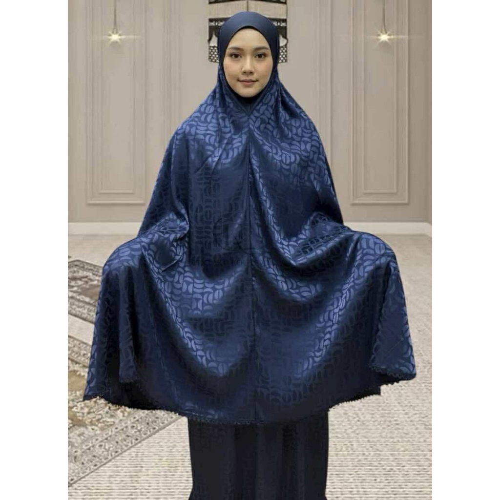 ชุดละหมาดซาติน รุ่น 𝐀𝐢𝐰𝐚 (พร้อมกระเป๋า)🛍️🎀 - รูปที่ 5