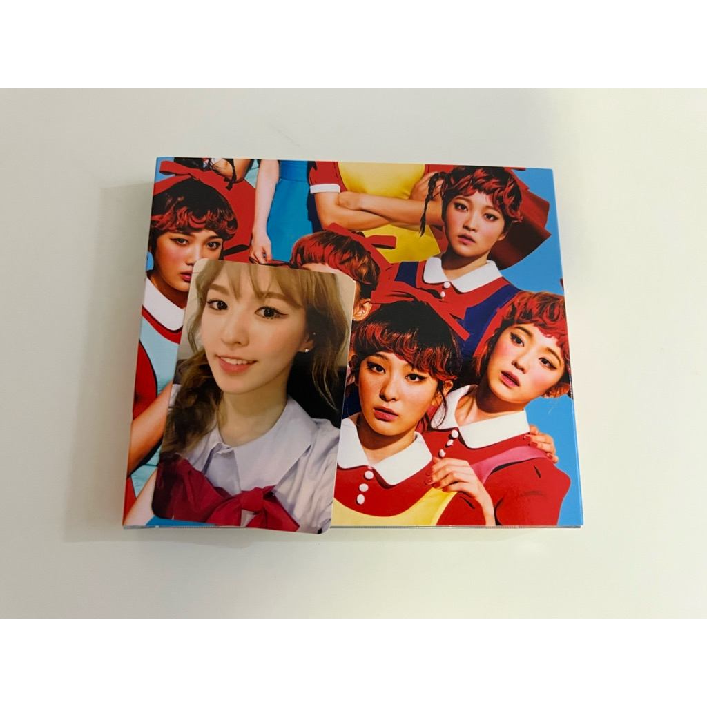 Red Velvet 1st Album The Red การ์ดWendy Dumb Dumb
