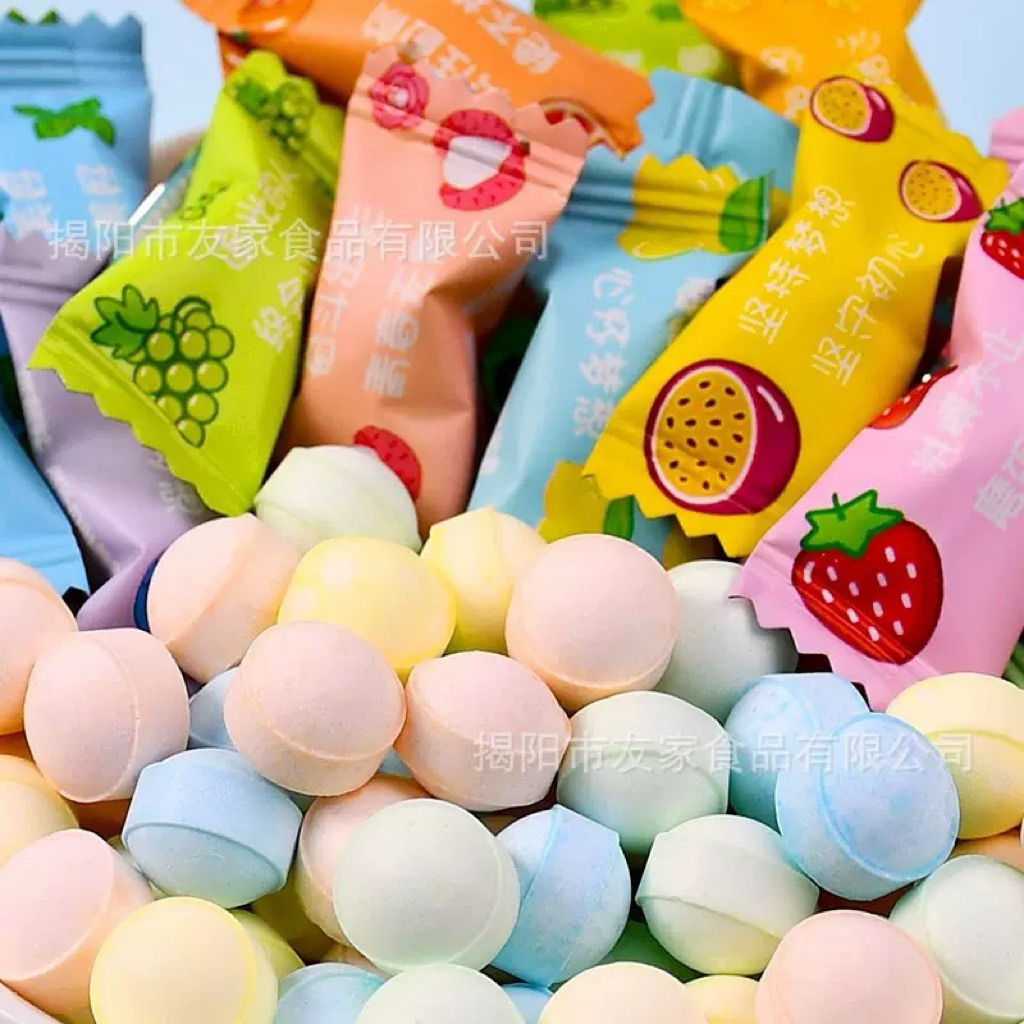 ลูกอมผลไม้ ลูกอมมิ้นท์ หอมผลไม้ หลากหลายรส