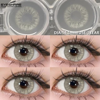 {COD}-Eyeshare Srattle Brown คอนแทคเลนส์สีตาใหญ่ 14.5 มมใช้ได้หนึ่งปี พร้อมจัดส่งฟรี เลนส์แฟชั่นจะจัดส่งภายใน 24 ชั่วโมง