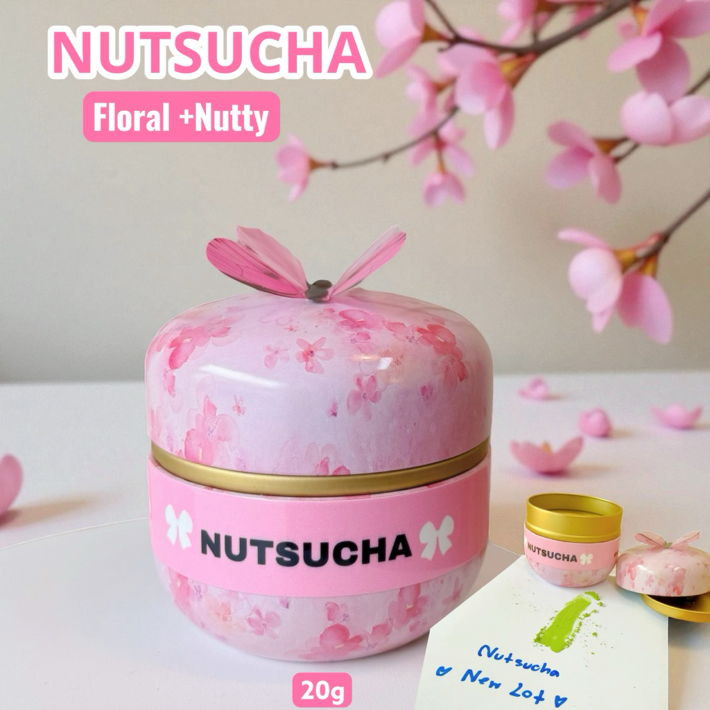 NUTSUCHA - Matcha Ceremonial -Floral+ Nutty 20g